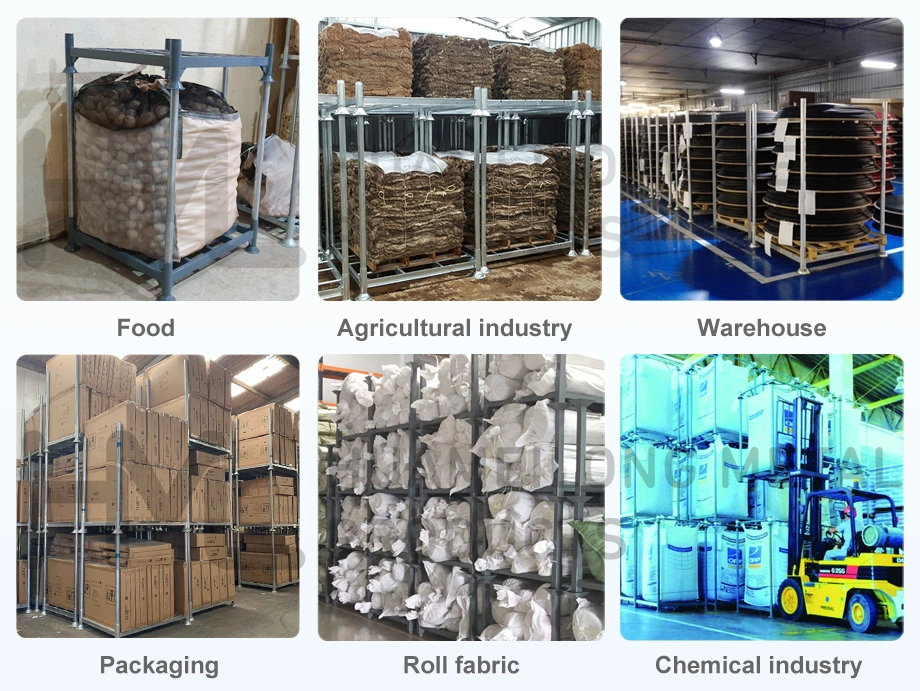 Heavy Duty Warehouse Industrial Stackable Metal Steel Stillages for Sale