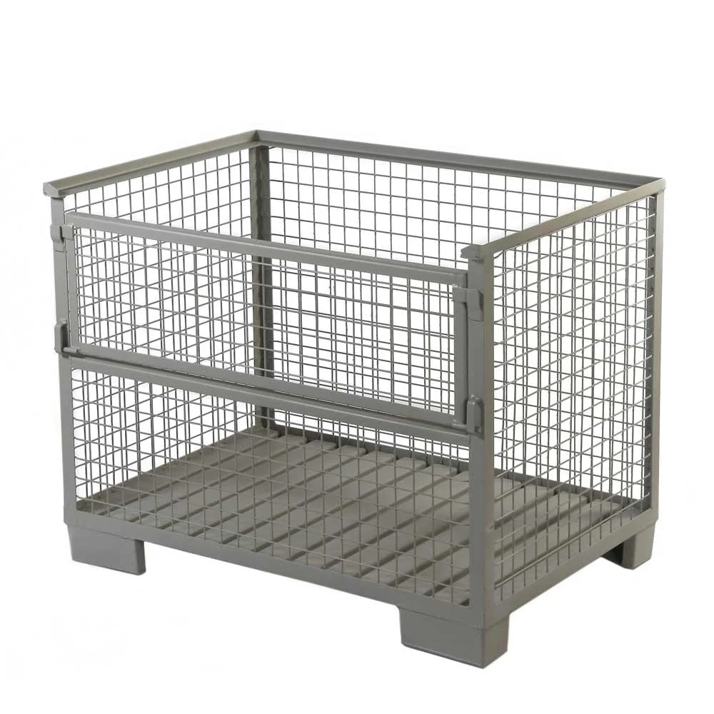 Chinese Manufacture Customized Foldable Collapsible Wire Mesh Container/Stillage